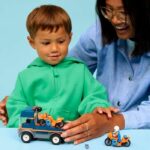 LEGO City 60491 Trasportatore di motociclette - Giocattolo da costruzione per bambini dai 4 anni in su - Idea regalo - immagine 5