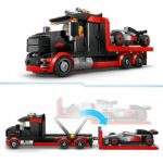 LEGO City 60493 Camion F1 con auto da corsa Audi F1 - Giocattolo per bambini dai 7 anni in su - Regalo - immagine 3