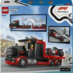 LEGO City 60493 Camion F1 con auto da corsa Audi F1 - Giocattolo per bambini dai 7 anni in su - Regalo - immagine 6