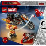 LEGO | Marvel 76335 Spider-Man e la sua motocicletta contro Ghost Rider - Giocattolo per bambini e bambine dai 6 anni in su - immagine 6