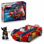 LEGO | Marvel 76336 Spider-Man e la sua auto contro il velenoso Wolverine - Giocattolo per bambini dai 7 anni in su