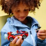 LEGO | Marvel 76336 Spider-Man e la sua auto contro il velenoso Wolverine - Giocattolo per bambini dai 7 anni in su - immagine 5
