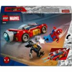 LEGO | Marvel 76336 Spider-Man e la sua auto contro il velenoso Wolverine - Giocattolo per bambini dai 7 anni in su - immagine 6