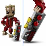LEGO | Marvel 76341 Groot in Ravager Suit - Giocattolo da costruzione 10 anni - Minifigure - immagine 3