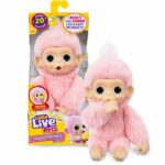 Peluche - LITTLE LIVE PETS - La mia mini scimmietta - Rosa - Età 4+
