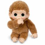 Peluche - LITTLE LIVE PETS - My Mini Baby Monkey - Caramello - Età 4+ - immagine 3