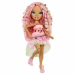 Rainbow High - Be Dazzling Fashion Doll - Adeline Rose - 28 cm - Gemme scintillanti e accessori inclusi