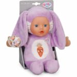 BABY BORN - Morbida bambola coniglietto con piccole orecchie e tasche per le dita - 26 cm - Neonato