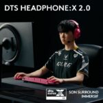 Cuffie da gioco - Wireless - Logitech G - Lightspeed - Rosa - immagine 6
