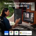 Webcam - Cablata - Logitech - MX Brio - Grafite - immagine 2
