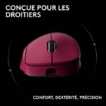 Mouse da gioco - wireless - Logitech - G Pro X Superlight 2 DEX - Rosa - immagine 2