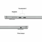 Apple - MacBook Air M5 da 13,6 pollici (2026) - 24 GB di RAM - 1 TB di spazio di archiviazione - CPU a 10 core - GPU a 10 core - Argento - immagine 6