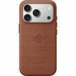APPLE iPhone 17 Pro - Custodia in tessuto tecnico con MagSafe - Terra di Siena