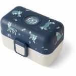 Porta pranzo per bambini - MONBENTO - 3 scomparti - Senza BPA - MB Tresor Wolf - immagine 3