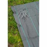 NATURE Set di 10 clip metalliche per fissaggio a pavimento - Ø 3 mm / H 14 x 3 cm - immagine 3