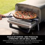 Forno elettrico per pizza - NINJA - MO201EU - 1760 W - 4 modalità di cottura - fino a 370° - Grigio - immagine 3