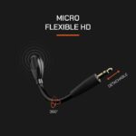 Cuffie da gioco cablate - NOVA GAMING - Borealis - Microfono staccabile - LED RGB - Nero - immagine 6