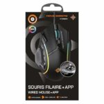 Mouse da gioco - Cablato - Nova Gaming - Virgo - LED RGB - Nero - immagine 2