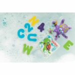 Lettere e numeri in schiuma - NUBY - Per il bagnetto - Dai 12 mesi - Multicolore