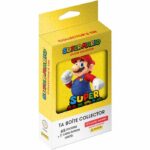 Scatola di metallo - PANINI - Super Mario 2 - 13 bustine - 65 figurine - 1 card in edizione limitata