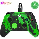Gamepad - Xbox - Rematch Glow Advanced - Cablato - Jolt Green - PDP