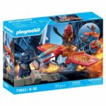 Playmobil 71833 Supereroe e il suo drone contro un ninja, Supereroi