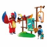Playmobil 72074 Zoo: Pappagallo mascotte colorato e bambino - immagine 3