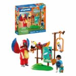 Playmobil 72074 Zoo: Pappagallo mascotte colorato e bambino - immagine 5