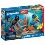 Playmobil 72078 Polizia Subacquei e Tesoro