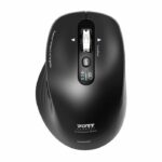 Mouse wireless - PORT Designs - 910202 Business - Bluetooth e 2,4 GHz - Ricaricabile - Nero