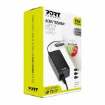 PORT - Adattatore di alimentazione - AC 100-240 V - 65 Watt - Europa