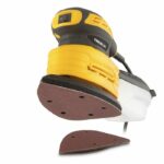 Levigatrice manuale POWERPLUS POWDP50200 - 180W - Per uso con mano sinistra e destra - Fornita con 5 fogli di carta vetrata