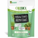 Terriccio per piante aromatiche - ORBIO - 3 L - Substrato specifico per piante aromatiche - Drenaggio ottimizzato