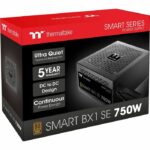 THERMALTAKE SMART BX1 SE - Alimentatore per PC non modulare - 750 W - 80 Plus Bronze - immagine 5