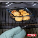 Set di 2 contenitori quadrati per alimenti - PYREX - COOK & GO - Ermetici - 0,8 L e 1,9 L - Vetro - immagine 4