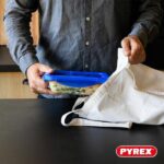 Set di 2 contenitori quadrati per alimenti - PYREX - COOK & GO - Ermetici - 0,8 L e 1,9 L - Vetro - immagine 5