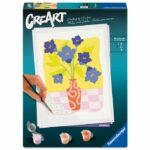 Ravensburger  CreArt 18x24 cm  Adulto  Dipingi con i numeri  Narcisi  Attività rilassante e creativa  12023136