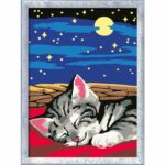 Ravensburger  CreArt Kids 18x24cm  Dipingi con i numeri  Dream Cat  Kit dipingi con i numeri  Dai 7 anni in su  12023227 - immagine 2