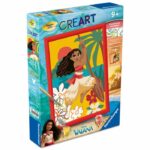 Ravensburger  CreArt Kids 18x24cm  Dipingi con i numeri  Moana  Disney  Kit dipingi con i numeri  Dai 7 anni in su  12023229 - immagine 2