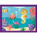 Ravensburger  CreArt Kids 18x24cm  Dipingi con i numeri  Oceano  Edizione gesso  Kit dipingi con i numeri  Età 9+  12023234 - immagine 2