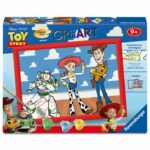 Ravensburger  CreArt Kids 18x24cm  Dipingi con i numeri  Toy Story  Kit dipingi con i numeri  Dai 9 anni in su  12023347