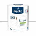 Vernice per mobili e oggetti - Bianco - Satinato - Ripolin - 1L - immagine 2