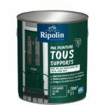 Vernice multisuperficie - Verde Basco - RAL 6005 - Opaca - Ripolin - 2L
