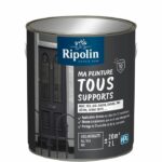 Vernice multisuperficie - Grigio antracite - RAL 7016 - Opaca - Ripolin - 2L