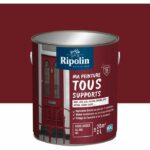 Vernice multisuperficie - Rosso Basco - RAL 3004 - Opaca - Ripolin - 2L - immagine 2