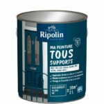 Vernice multisupporto - Blu Acapulco - RAL 5020 - Opaco - Ripolin - 2L