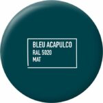Vernice multisupporto - Blu Acapulco - RAL 5020 - Opaco - Ripolin - 2L - immagine 3