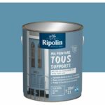 Vernice multisuperficie - Blu pastello - RAL 5024 - Opaca - Ripolin - 2L - immagine 2