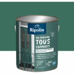 Vernice multisupporto - Verde cedro - RAL 6000 - Opaco - Ripolin - 2L - immagine 2