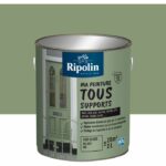 Vernice multisuperficie - Verde oliva - RAL 6021 - Opaca - Ripolin - 2L - immagine 2